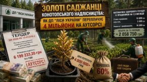 Золоті саджанці Конотопського надлісництва: як ДП “Ліси України” переплачує 4 мільйони на аутсорсі