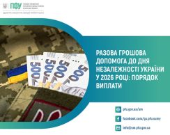 Пенсійний фонд на Сумщині пояснив, як отримати виплату до Дня Незалежності